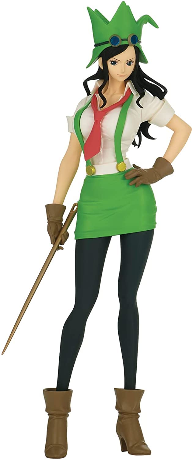 Banpresto Una Pieza - Nico Robin - Figurita Grandline Dxf 23cm Vol.1 Ver.A Banpresto Una Pieza - Nico Robin - Figurita Grandline Dxf 23cm Vol.1 Ver.A
